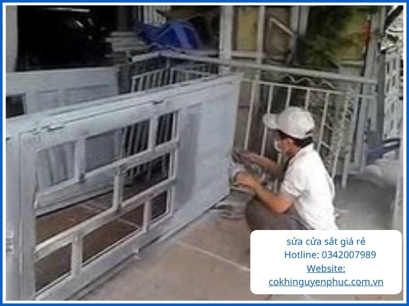 Quy Trình Sửa Cửa Sắt Củ Chi Chuyên Nghiệp