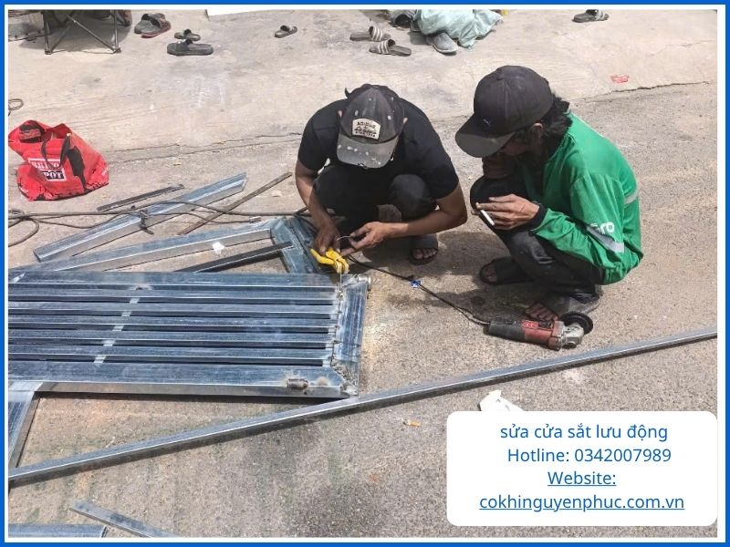 Khu vực phục vụ sửa cửa sắt tận nơi Cần Giờ