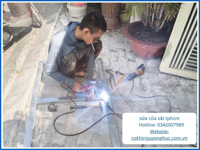 Các hạng mục sửa cửa sắt tại Nhà Bè chúng tôi chuyên trách