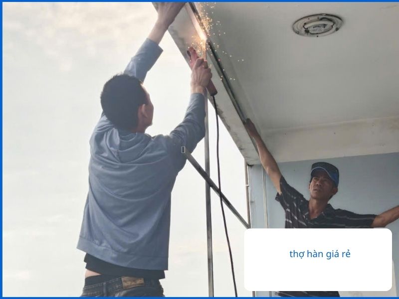thợ hàn sắt giá rẻ