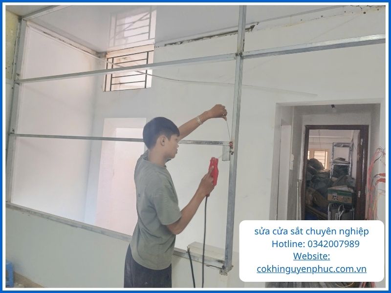 Quy trình dịch vụ sửa cửa sắt quận 5 chuyên nghiệp