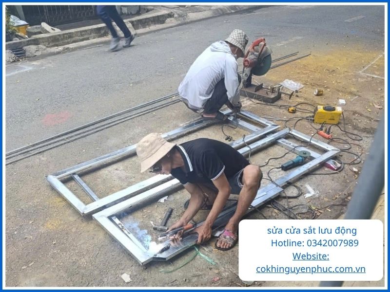 Khu vực phục vụ sửa cửa sắt tại nhà ở Buôn Ma Thuột