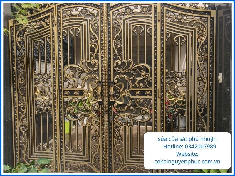 Sửa Cửa Sắt Phú Nhuận Uy Tín – Thợ Giỏi, Giá Rẻ, Có Mặt Ngay