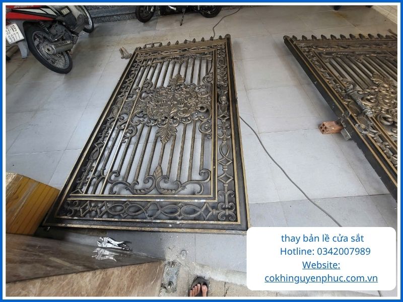 Các hạng mục sửa cửa sắt tại nhà Quận 2 phổ biến nhất