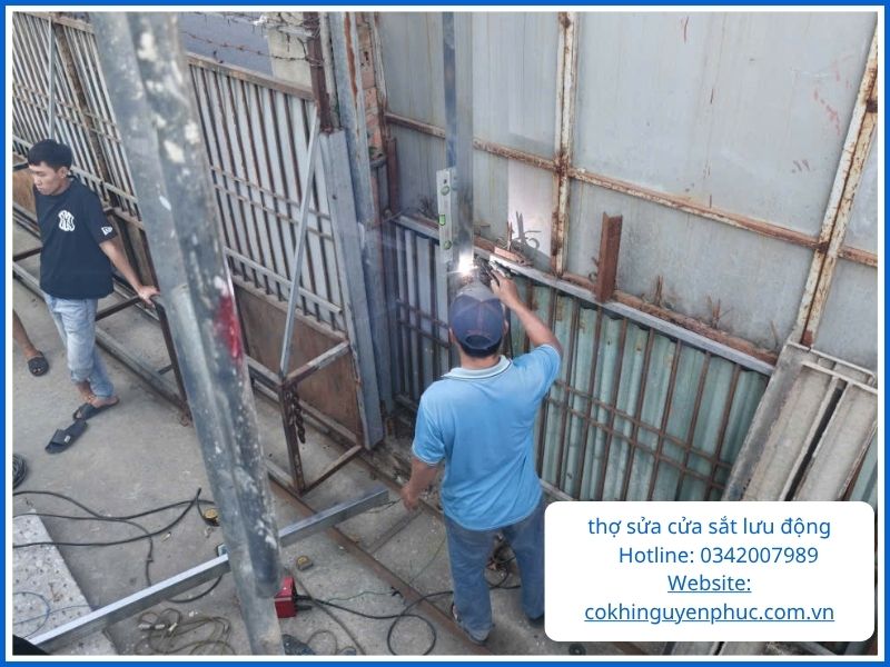 Khu vực phục vụ sửa cửa sắt cấp tốc tại Quận 2