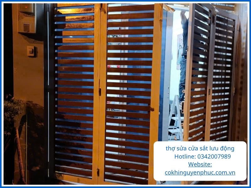 Khu vực phục vụ sửa cửa sắt Bình Chánh tận nơi 