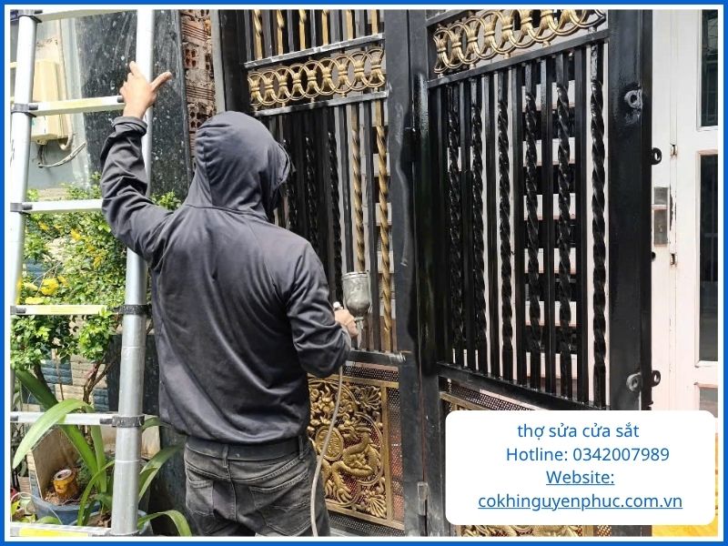 Khu vực phục vụ sửa cửa sắt quận 5 gần đây 