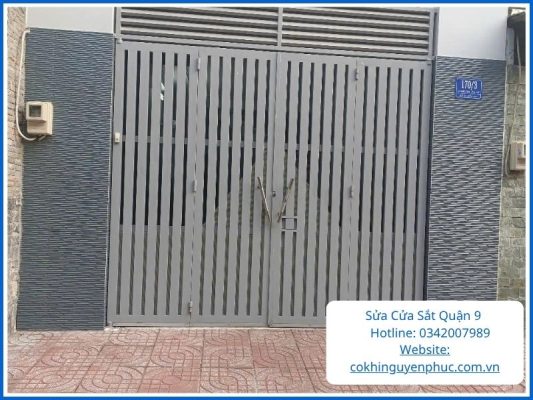 Sửa Cửa Sắt Quận 9 Uy Tín: Thợ Hàn Tại Nhà, Giá Rẻ Từ 200k