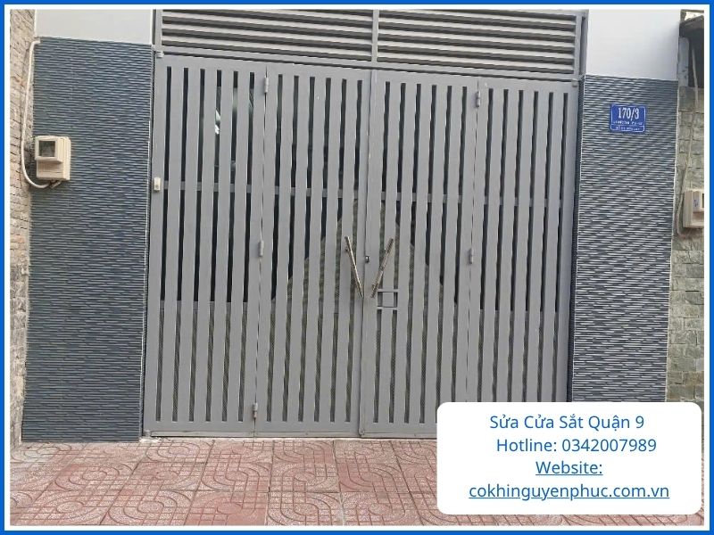 Sửa Cửa Sắt Quận 9 Uy Tín: Thợ Hàn Tại Nhà, Giá Rẻ Từ 200k
