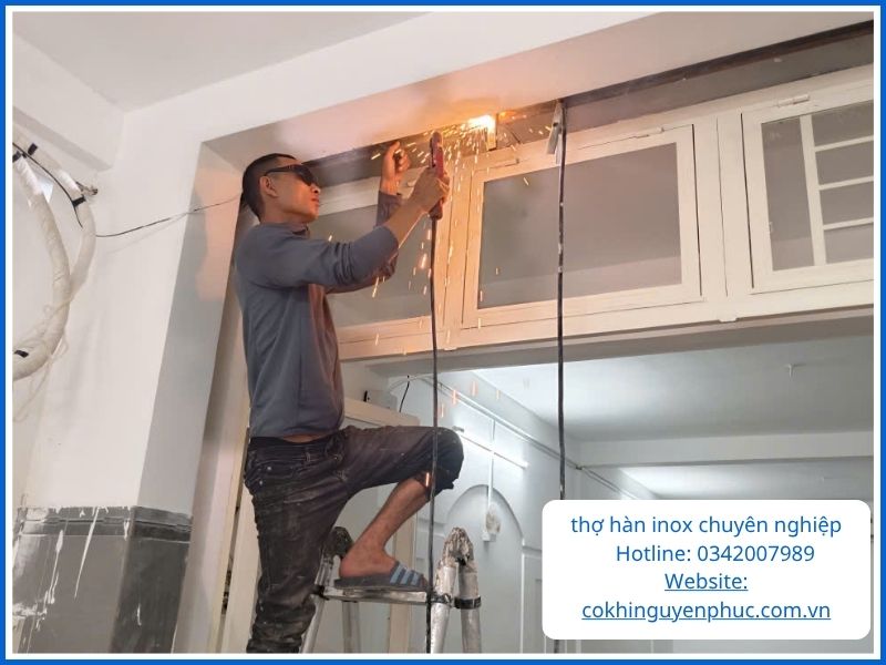 Quy Trình Xử Lý Sự Cố Của Thợ Hàn Sắt Quận 5 Nguyễn Phúc