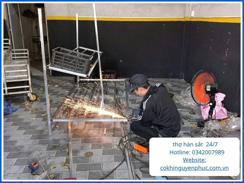 Gọi Ngay Thợ Hàn Sắt Quận 6 Nguyễn Phúc Để Khắc Phục Sự Cố