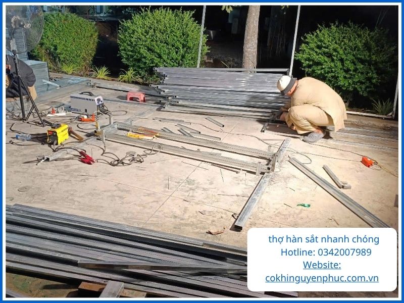 Phạm vi phục vụ rộng khắp: Từ thợ hàn sắt Quận 2 đến các quận lân cận