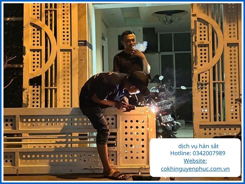 Dịch vụ thợ hàn sắt tân phú dân dụng và lưu động 24/7