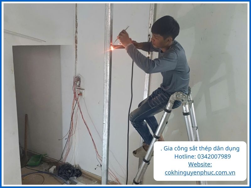Gia công sắt thép dân dụng theo yêu cầu