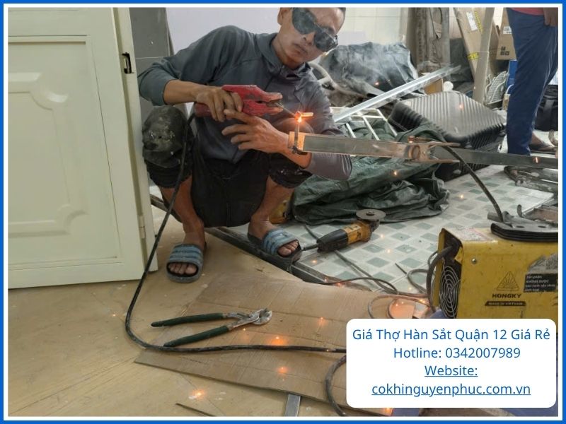 Giá Thợ Hàn Sắt Quận 12 Giá Rẻ Và Cắt Hàn Kim Loại Mới Nhất