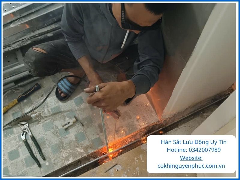 Dịch Vụ Hàn Sắt Tại Nhà Và Hàn Sắt Lưu Động Uy Tín