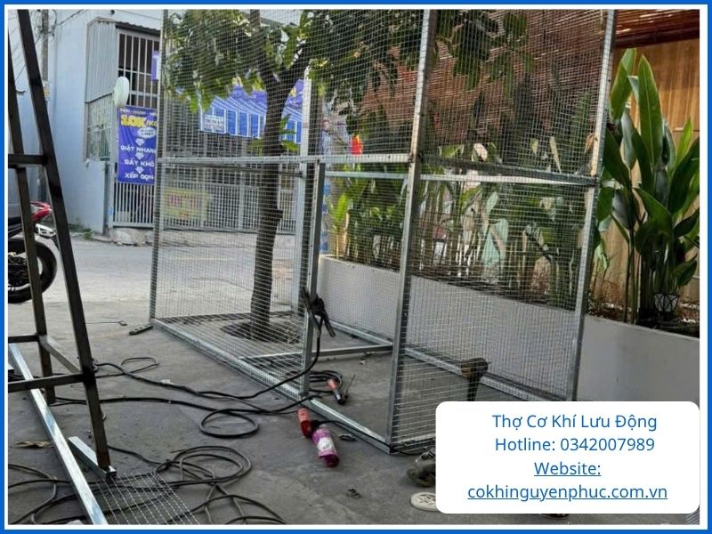 Đội Ngũ Thợ Cơ Khí Lưu Động Chuyên Nhận Hàn Sắt Tại Nhà Quận 12 Cấp Tốc