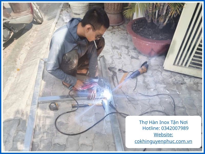 Địa Chỉ Thợ Hàn Inox Tận Nơi Và Gia Công Sắt Thép Dân Dụng Uy Tín Quận 12