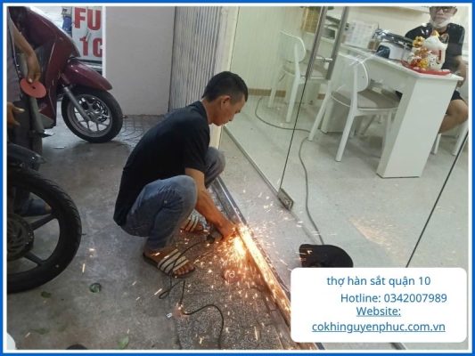 Thợ Hàn Sắt Quận 10: Xử Lý Sự Cố Khẩn Cấp Và Gia Công Tại Nhà