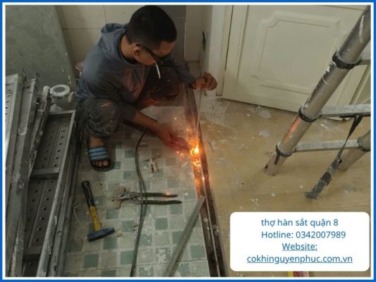 Thợ Hàn Sắt Quận 8 Tận Nơi Giá Rẻ, Uy Tín 24/7