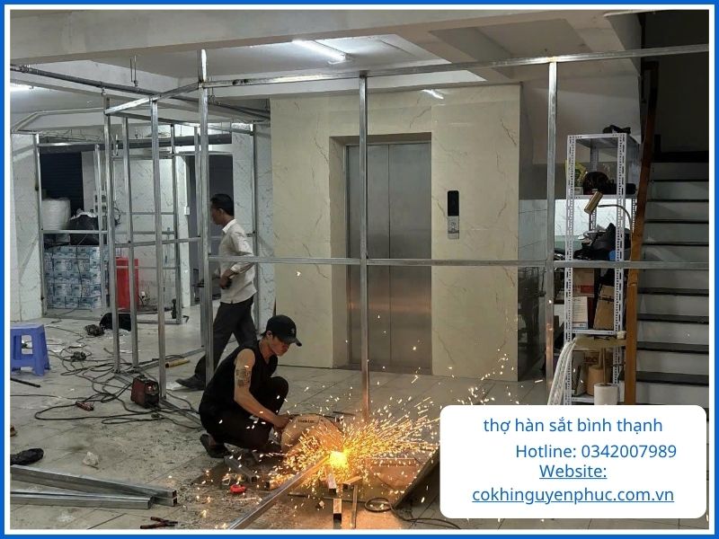 Thợ Hàn Sắt Bình Thạnh Lưu Động: Giải Pháp Cơ Khí Tận Nhà Uy Tín