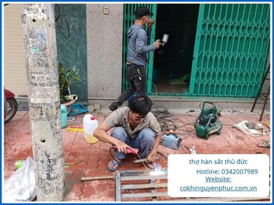 Thợ Hàn Sắt Thủ Đức: Dịch Vụ Cơ Khí Lưu Động Tại Nhà Uy Tín, Giá Rẻ