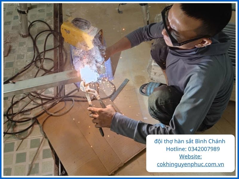 Quy trình làm việc của đội thợ hàn sắt Bình Chánh chuyên nghiệp
