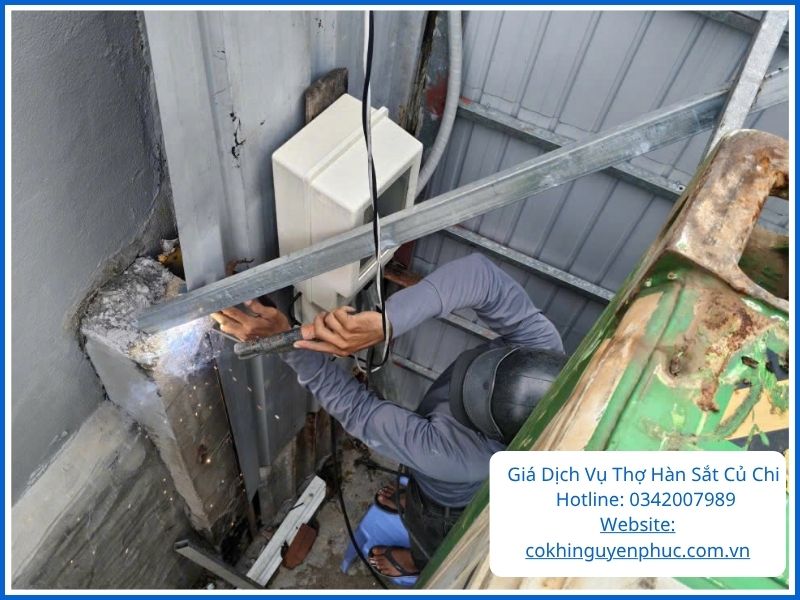 Bảng Báo Giá Dịch Vụ Thợ Hàn Sắt Củ Chi Mới Nhất 
