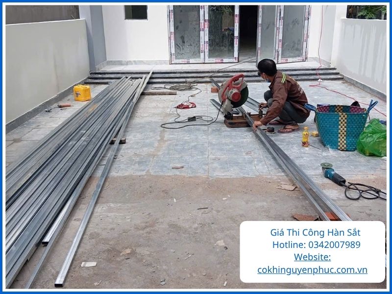 Giá Thi Công Hàn Sắt Chuyên Nghiệp 