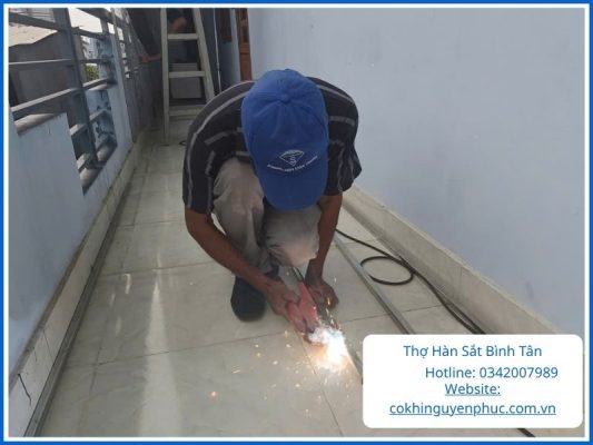 Thợ Hàn Sắt Bình Tân: Dịch Vụ Cơ Khí Hàn Sửa Lưu Động Uy Tín Tại Nhà