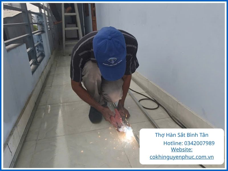 Thợ Hàn Sắt Bình Tân: Dịch Vụ Cơ Khí Hàn Sửa Lưu Động Uy Tín Tại Nhà