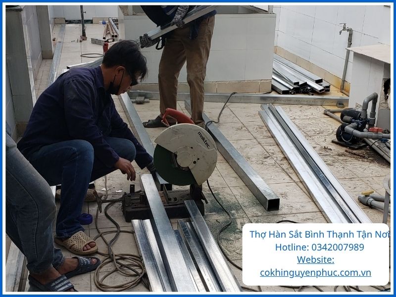 Liên Hệ Thợ Hàn Sắt Bình Thạnh Tận Nơi Hôm Nay