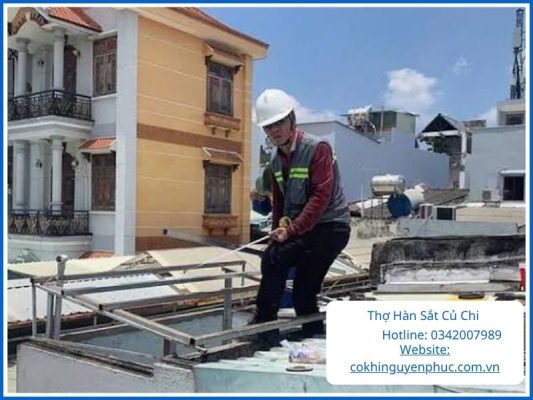 Thợ Hàn Sắt Củ Chi Tại Nhà: Chuyên Nghiệp, Lưu Động 24/7