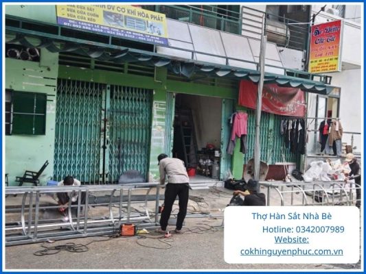 Thợ Hàn Sắt Nhà Bè Tận Nơi: Giải Pháp Cơ Khí Chống Sụt Lún, Chống Rỉ Sét