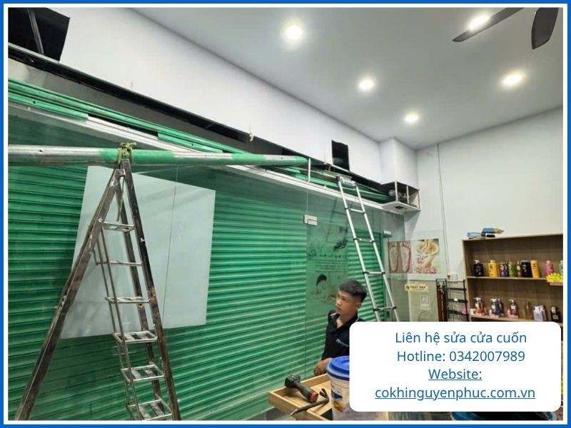 Liên hệ sửa cửa cuốn Cơ Khí Nguyễn Phúc