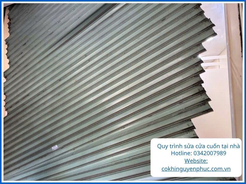 Quy trình sửa cửa cuốn tại nhà Quận 3