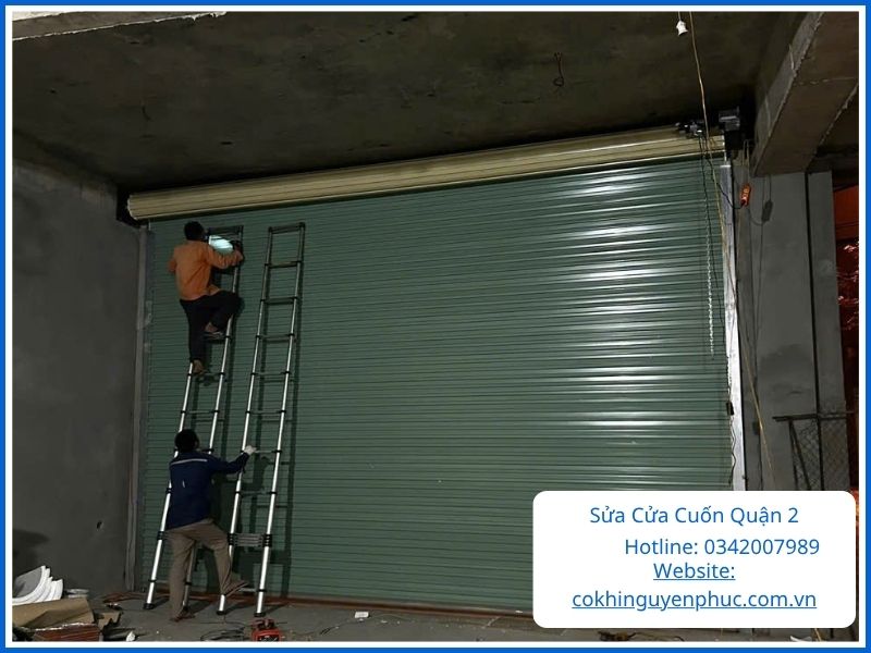 Sửa Cửa Cuốn Quận 2 Tận Nơi – Kiểm Tra Đúng Lỗi, Báo Giá Trước