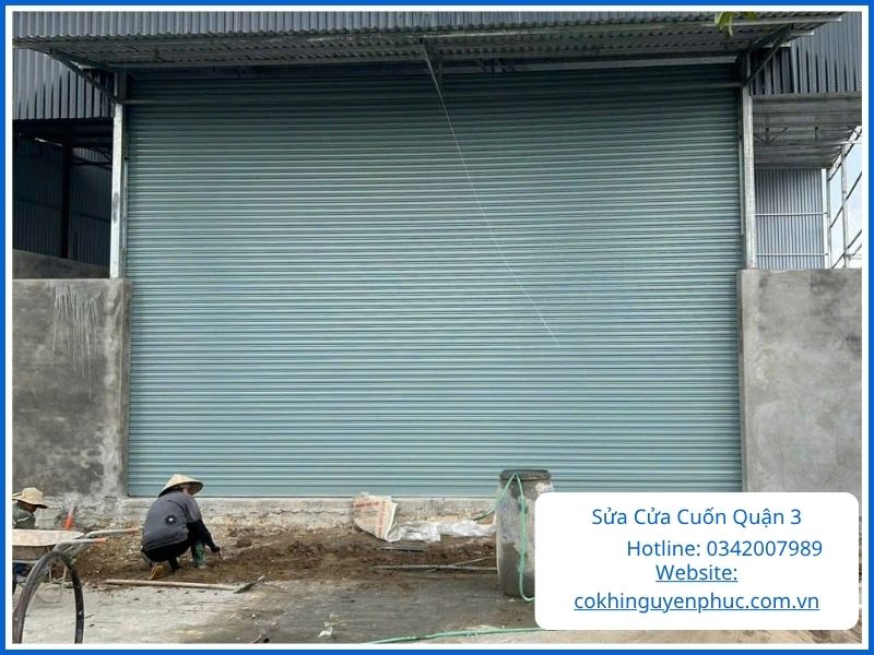 Sửa Cửa Cuốn Quận 3 Tận Nơi 24/7 – Kiểm Tra Đúng Lỗi, Báo Giá Trước