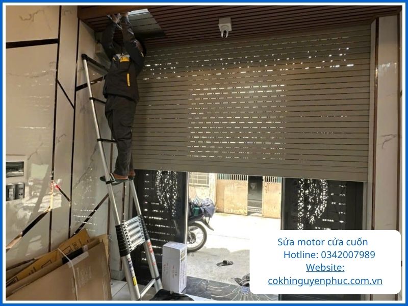 Phương án sửa theo từng bộ phận cửa cuốn