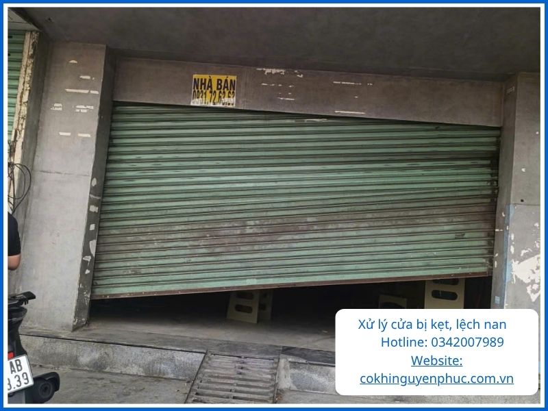 Các hạng mục sửa cửa cuốn Nguyễn Phúc tiếp nhận